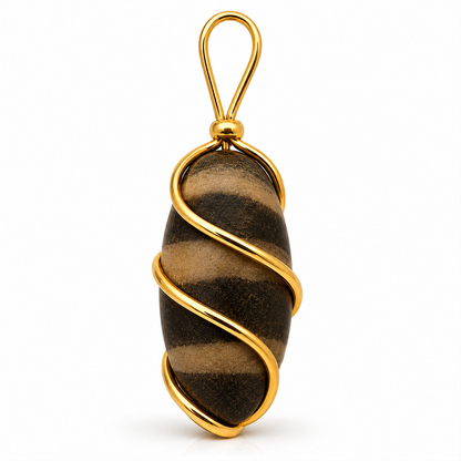 AstroSolution Shivling Locket – Vedic Energized Natural Shiva Pendant